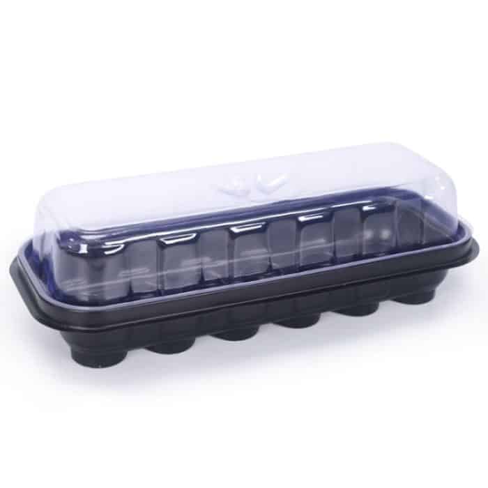 4 teile 2 in 1 Zucht Sämling Tray Gardening Seeding Box – Bild 1