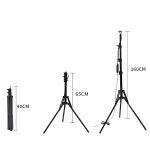 USB 40W 12V LED-Anlagenwachstum-Ergänzungslicht mit RF-Fernbedienung Faltenstativ ohne Netzteil, Stil: Quadratische Version – Bild 3