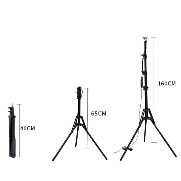 USB 40W 12V LED-Anlagenwachstum-Ergänzungslicht mit RF-Fernbedienung Faltenstativ ohne Netzteil, Stil: Quadratische Version – Bild 3