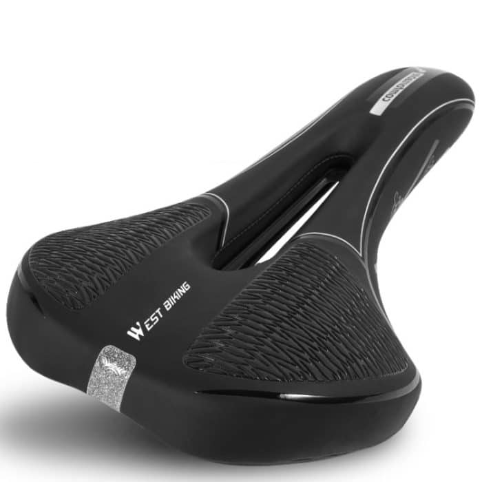 WESTBIKING Mountainbike-Rennrad, reflektierendes Sitzkissen, weich, bequem, Sitzausrüstung, Zubehör, Sporty, Casual – Bild 1