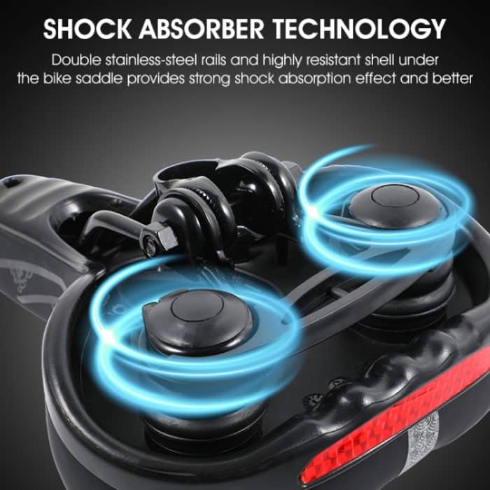 WESTBIKING Mountainbike-Rennrad, reflektierendes Sitzkissen, weich, bequem, Sitzausrüstung, Zubehör, Sporty, Casual – Bild 6