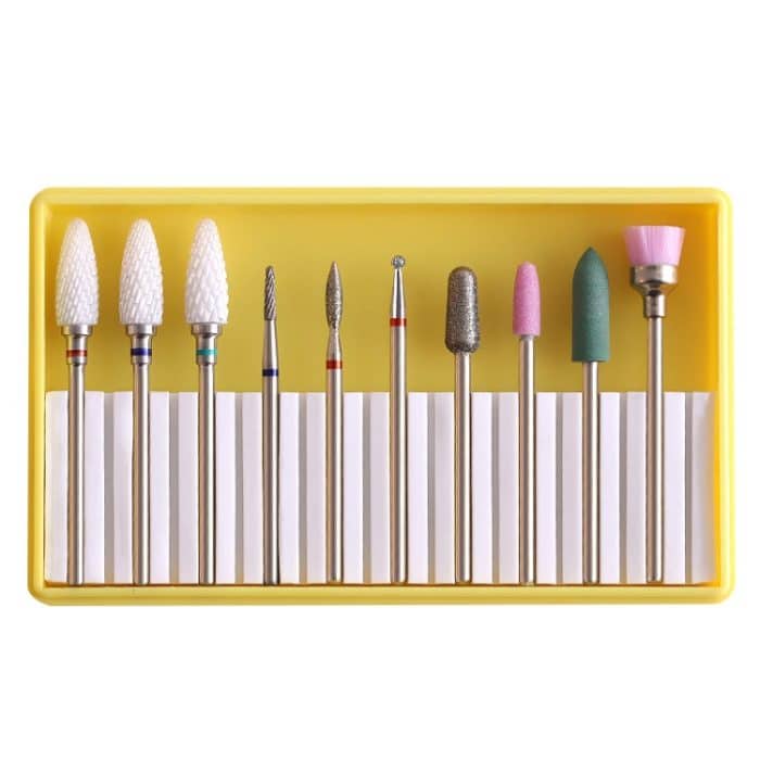 TBD0571534801.jpg Nagellegierung Wolframstahl Keramik Schleifmaschine Zubehör Nagel Schleifköpfe Set Polierwerkzeug, BH-01, BH-02, BH-03, BH-04, BH-05, BH-06, BH-07, BH-08 – Bild 1