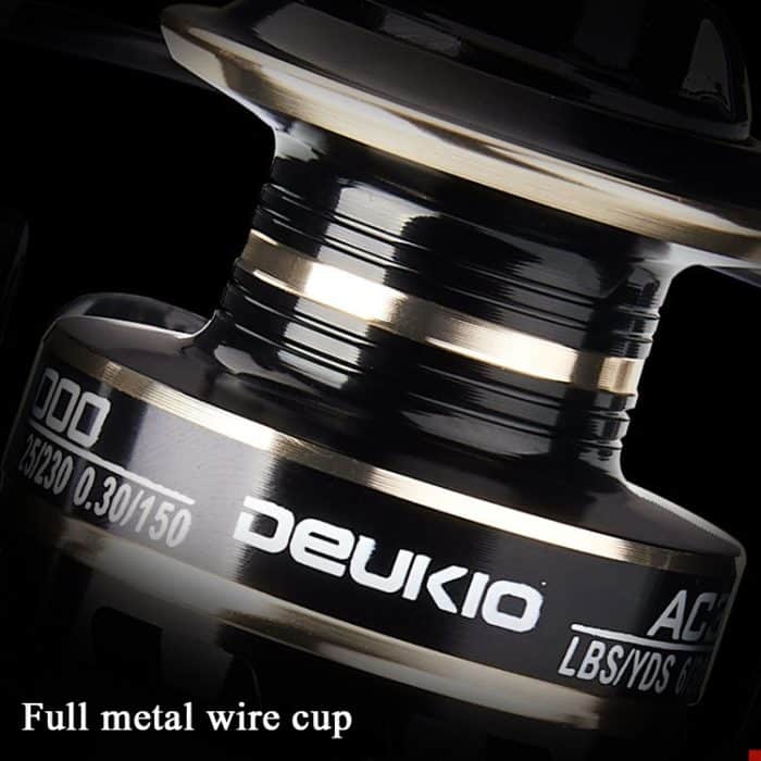 DEUKIO Angelrad AC Sea Otter Angelzubehör mit Ganzmetallwippe, AC2000, AC3000, AC4000, AC5000, AC6000 – Bild 8