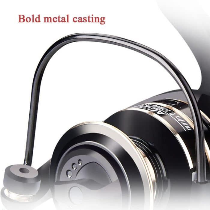 DEUKIO Angelrad AC Sea Otter Angelzubehör mit Ganzmetallwippe, AC7000 – Bild 6