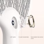 LED-Mückenklatsche, USB-Mückenvernichter, White (Without Base), Pink  (Without Base), White (With Base), Pink (With Base), Green  (Without Base), Green (With Base) – Bild 3