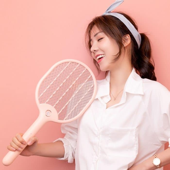 LED-Mückenklatsche, USB-Mückenvernichter, White (Without Base), Pink  (Without Base), White (With Base), Pink (With Base), Green  (Without Base), Green (With Base) – Bild 7