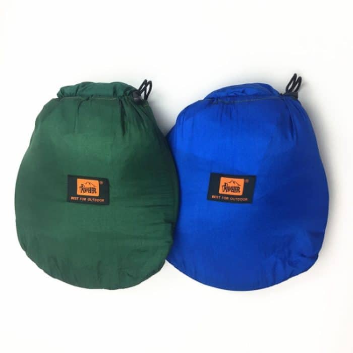 Fallschirmtuch-Anti-Moskito-Sonnenschutz mit Moskitonetz, Hängematte, Einzel- und Doppelschaukel im Freien, Luftzelt vom Boden, 250x120cm (Ink Green / Grass Green), 250x120cm (Blue / Light Blue), 250x120cm (Black / Orange), 250x120cm (Army Green)... – Bild 8