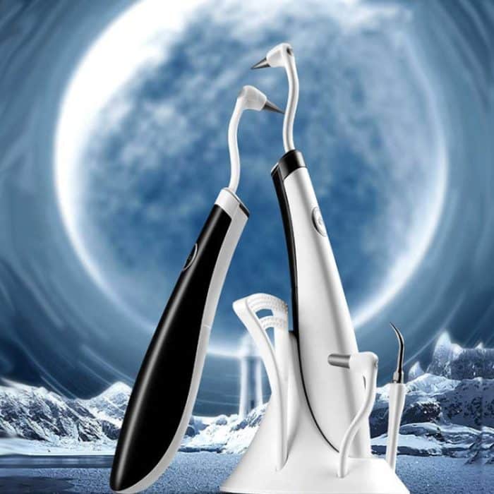 2319-S-51 Haushalts-Sonic Scaler Tragbares Zahnpflegegerät Zahnreinigungsinstrument, White, Blue Black – Bild 8