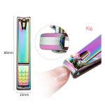 FABIYAN Farbtitan-Nagelkunst-Werkzeugset, Schere für abgestorbene Haut, Stahl-Nagelfeilenzange, 13 In 1, 14 In 1, 4 In 1, 2 In 1 – Bild 5