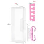 FABIYAN Farbtitan-Nagelkunst-Werkzeugset, Schere für abgestorbene Haut, Stahl-Nagelfeilenzange, 13 In 1, 14 In 1, 4 In 1, 2 In 1 – Bild 6