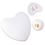 5 Sets Beauty Makeup Edelstahl Ringpalette Bemalte Palette Nagelset, Love, Love Smile, Large Square