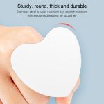 5 Sets Beauty Makeup Edelstahl Ringpalette Bemalte Palette Nagelset, Love, Love Smile, Large Square – Bild 6