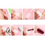 Maniküre-Werkzeug-Set, Fingernägel, Word-Cut-Set, Transparent French, Natural French, Transparent Semi-post, Natural Semi-post, Transparent Full Post, Natural Full Post, Transparent French Large Set, Transparent Semi-post Large Set... – Bild 4