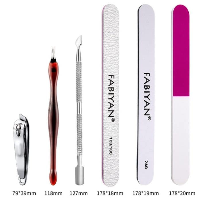 FABIYAN Nail Art Tool Set Maniküre Disarm Tool Set, 4-piece Set, 5-piece Set, 6-piece Set, 7-piece Set, 8-piece Set, 9-piece Set – Bild 3