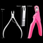 FABIYAN Nagelbürste, Nagelstück-Set, Nagelkunst-Polierzubehör-Set, Natural Semi-sticked Small Set, Transparent Semi-sticked Small Set, Natural Full-sticked Small Set, Transparent Full-sticked Small Set, Natural Small Set, Transparent Small Set... – Bild 4