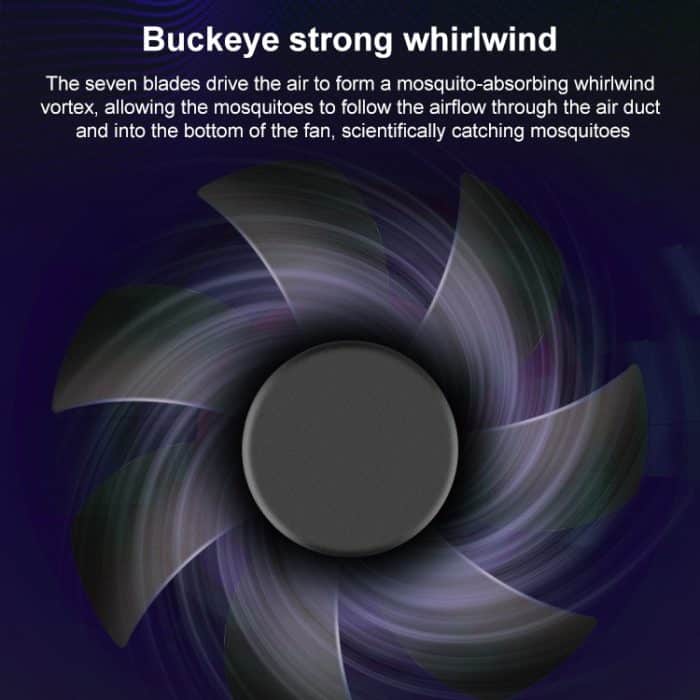 Home Schlafzimmer Lichtwelle physikalische Mückenfalle Mückenlampe, Black, Gray Purple, White Purple, Mosquito Swatter – Bild 6