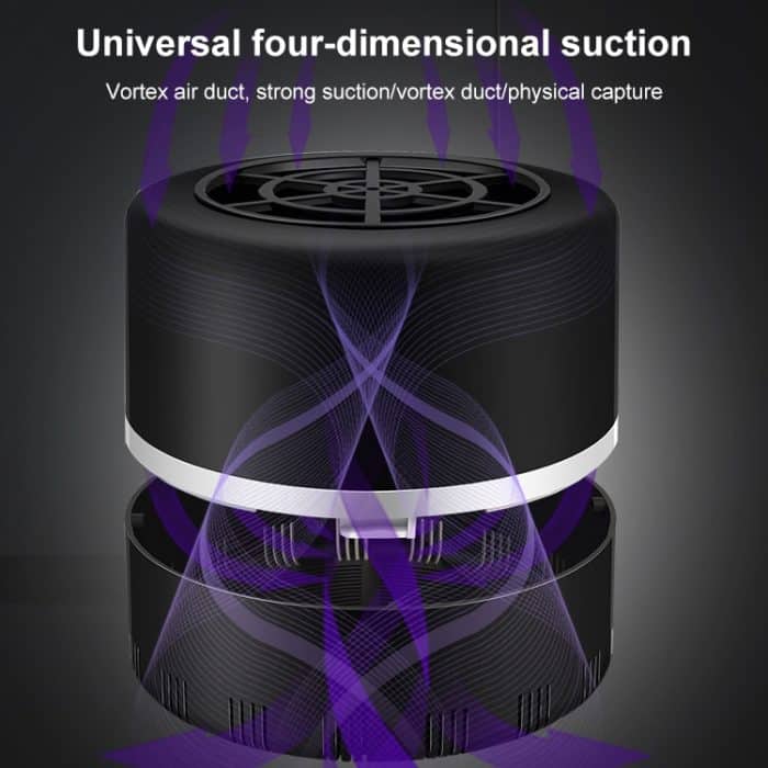 Home Schlafzimmer Lichtwelle physikalische Mückenfalle Mückenlampe, Black, Gray Purple, White Purple, Mosquito Swatter – Bild 7