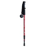 JUNGLELEOPARD 3-teiliger Aluminium-Trekkingstock mit geradem Griff, multifunktionale Gehhilfe, Red#66-135cm, Blue#66-135cm, Black#66-135cm, Silver White#66-135cm