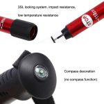 JUNGLELEOPARD 3-teiliger Aluminium-Trekkingstock mit geradem Griff, multifunktionale Gehhilfe, Red#66-135cm, Blue#66-135cm, Black#66-135cm, Silver White#66-135cm – Bild 5