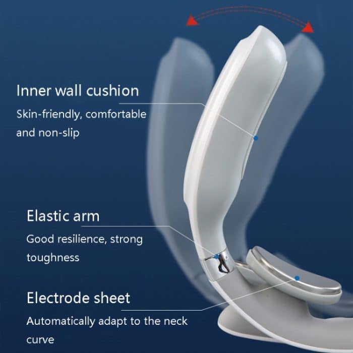 H62 Intelligent-Puls-Multifunktions-Hals-Instrumenten-Lade-Hals-Massage-Gerät – Bild 3