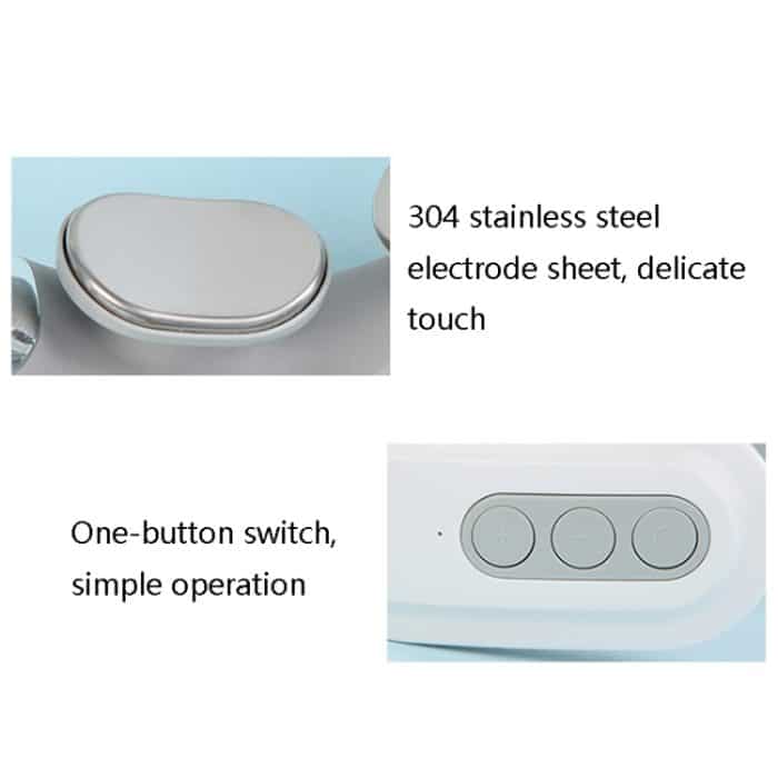H62 Intelligent-Puls-Multifunktions-Hals-Instrumenten-Lade-Hals-Massage-Gerät – Bild 5