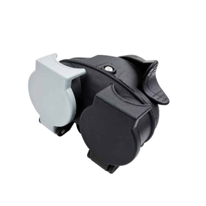 VS170E-D Anhänger-Steckdosen-Adapter, 13P-Übertragung, doppelter 7P-Stecker, EU-Stecker – Bild 2