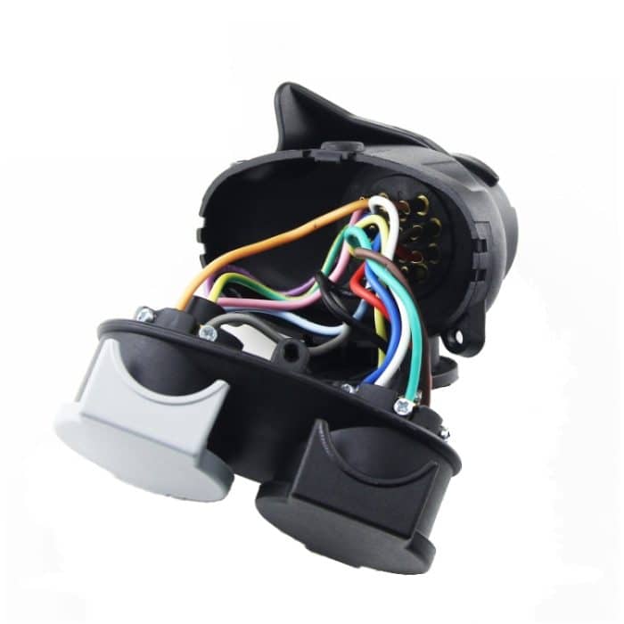 VS170E-D Anhänger-Steckdosen-Adapter, 13P-Übertragung, doppelter 7P-Stecker, EU-Stecker – Bild 5