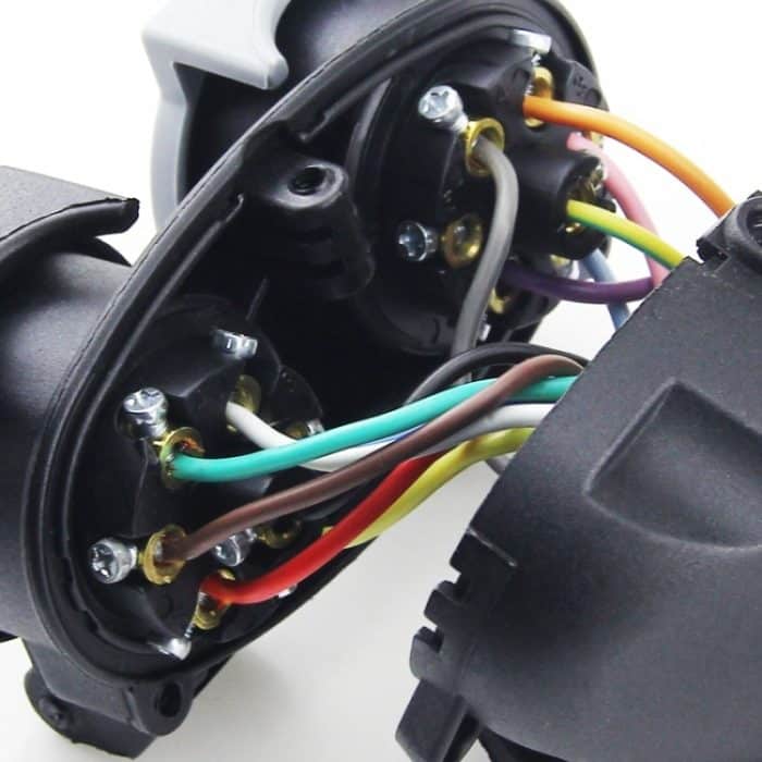 VS170E-D Anhänger-Steckdosen-Adapter, 13P-Übertragung, doppelter 7P-Stecker, EU-Stecker – Bild 6