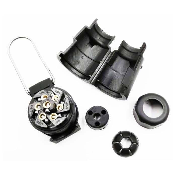 2 PCS VP170EC 7P 12V RV Anhänger Steckdose Schnalle Wasserdichter Stecker EU Stecker – Bild 6