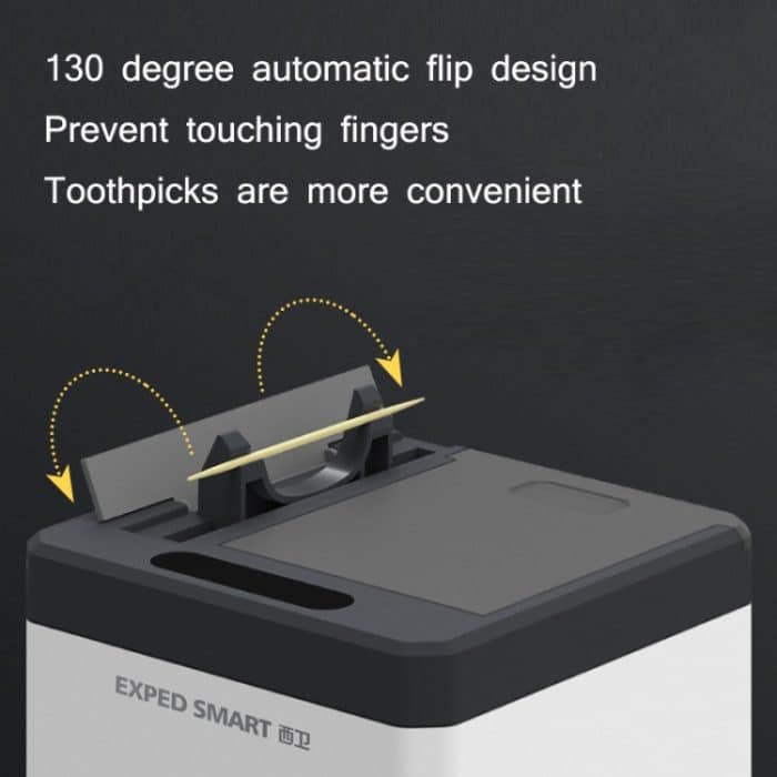 EXPED SMART Intelligente Induktion Automatische Zahnstocherbox Haushalt Restaurant Elektrischer Zahnstocherhalter, Battery Version, USB Charge Version – Bild 5