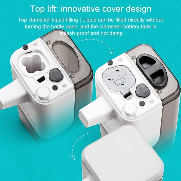 EXPED SMART Intelligenter Sensor-Seifenspender, automatische Schaum-Handwaschmaschine, Stil:, 600ML Foam Version (White), 600ML Gel Drawing Version (White), 600ML Foam Version (Blue Grey), 600ML Gel Drawing Version (Blue Grey) – Bild 5