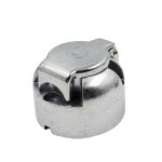 2 PCS VS171E-R 7P 12V Aluminium Legierung Lkw RV Anhänger Steckdose Auto Modifizierte Steckdose EU Stecker