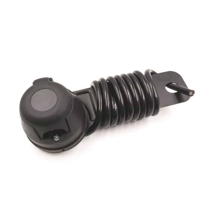 VS170E-RZ 7P-Buchse, lange Eisenhalterung, runder Boden, EU-Stecker – Bild 1