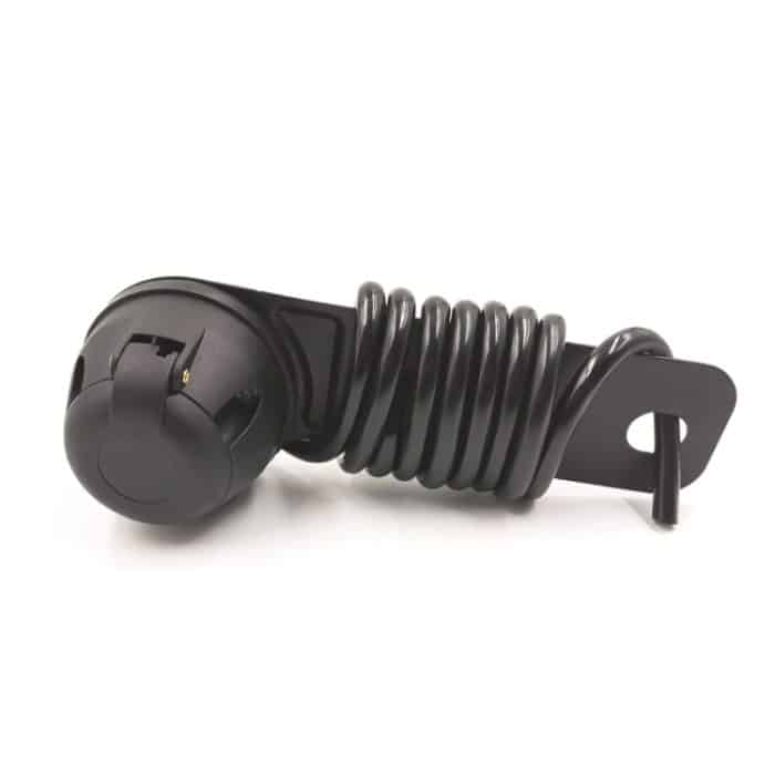 VS170E-RZ 7P-Buchse, lange Eisenhalterung, runder Boden, EU-Stecker – Bild 3