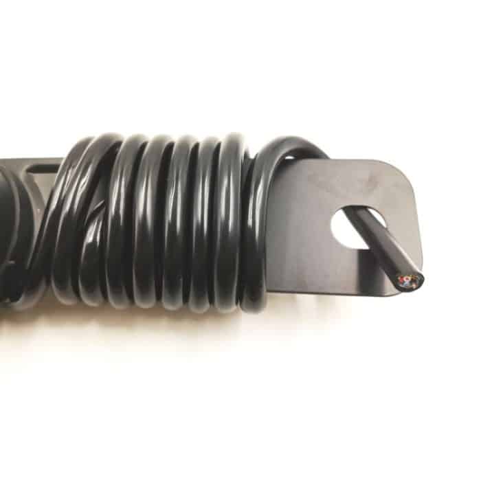 VS170E-RZ 7P-Buchse, lange Eisenhalterung, runder Boden, EU-Stecker – Bild 5