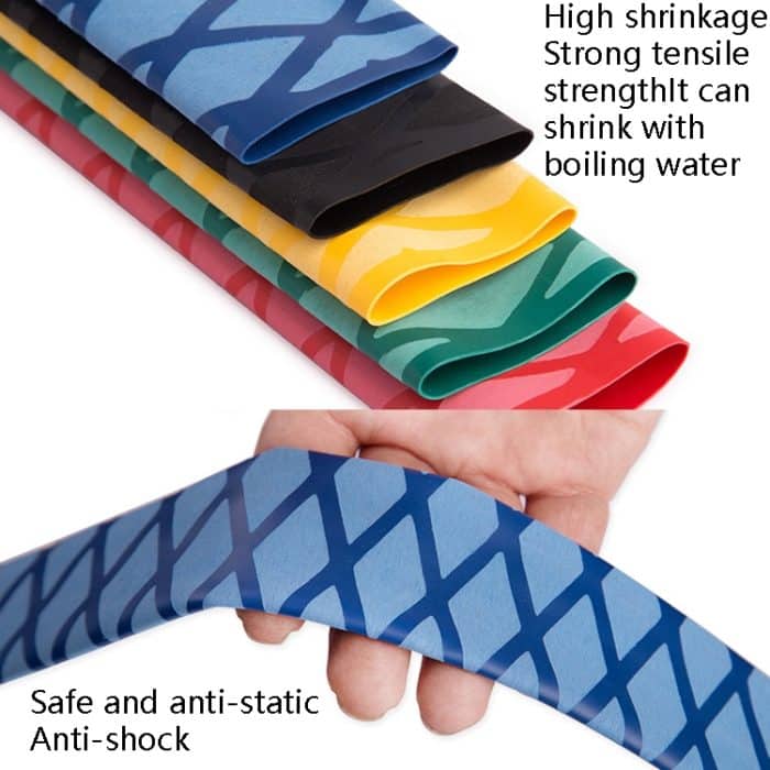2 Stück 1 m Angelschnur, wärmeschrumpfbare Handhandhabungsisolierung, rutschfeste, wasserdichte Hülle, Diameter 35mm – Bild 5