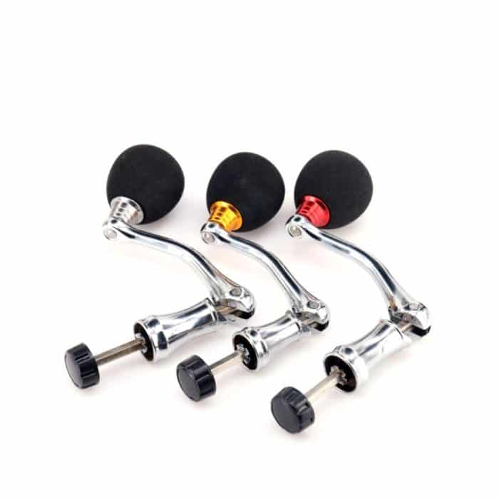 DEUKIO Ganzmetall-EVA-Rocker-Angelrollen-Rocker-Knopf aus Aluminiumlegierung für Angelrollen-Zubehör, Medium (Golden), Medium(Red), Medium (Gun Color), Large (Golden), Large (Red), Large (Gun Color) – Bild 2