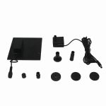 Solar-Brunnen, schwimmende Ansichten, Garten-Pool-Wasser-Szene, Lotusblatt-Blumen-Stil, Farbe, zufällige Lieferung, Lotus Leaf Flower Solar Fountain – Bild 4