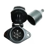 VS270E 24V 7P Steckdose Anhänger Signalübertragung Stecker EU Stecker