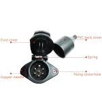 VS270E 24V 7P Steckdose Anhänger Signalübertragung Stecker EU Stecker – Bild 3