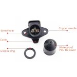 2 Stück VS130E 3P 12V PVC-Anhängeranschlussbuchse EU-Stecker – Bild 3