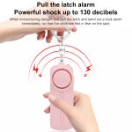 AF-9400 130 dB persönlicher Alarm-Zugring für Damen, Anti-Wolf-Alarm, Selbstverteidigungs-Schlüsselanhänger – Bild 4