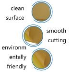 GYNP8081 100 Stück Laser-Inkjet-Markierungsaufkleber, A4-Kraftpapier, selbstklebendes Druckpapier, Dark, Light, Matte, Glossy – Bild 4