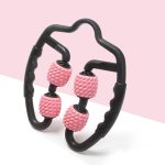 Schaumstoffschaft-Muskelmassagerolle, Yoga-Rolle, Fitnesszubehör, 4-wheel RingWater-drop Type Cherry Pink, 4-wheel Ring Water-drop Type Sky Blue, 4-wheel Ring Water-drop Type Classic Black, 4-wheel Ring Fish Bones Type Cherry Pink...
