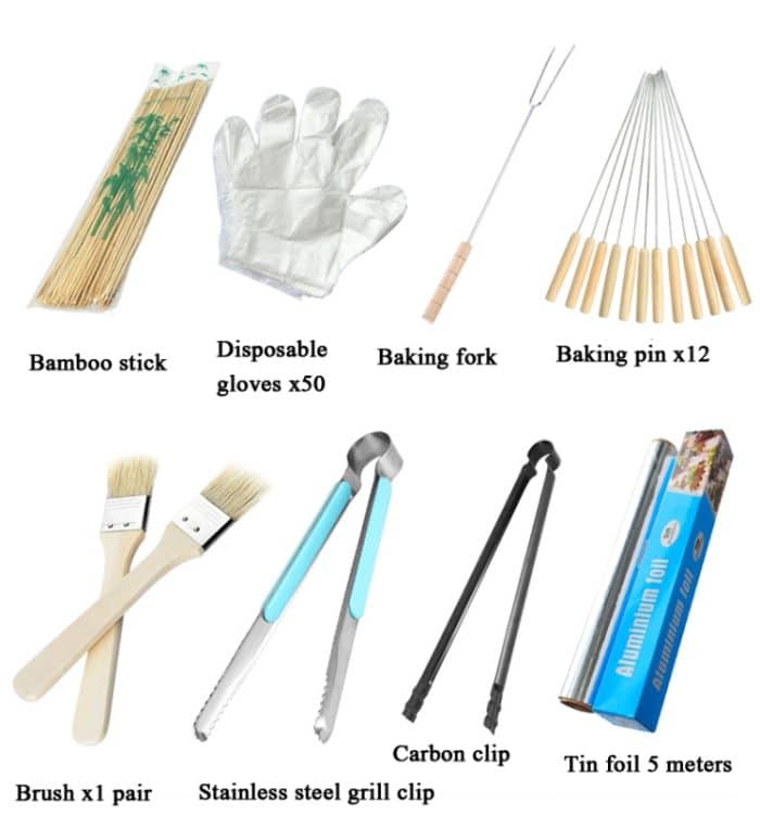 8 in 1 Grillgeräte im Freien BBQ-Zubehör – Bild 2