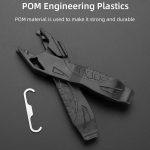 Fahrrad Mini Tragbare Reifen Stange Multifunktions Reparatur Auto Reifen Reparatur Werkzeug Abnehmbare Dual-Zweck Werkzeug – Bild 3