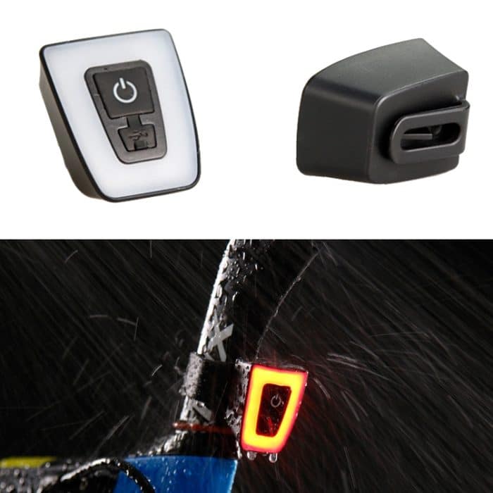 USB BIKE SAIP LIGHT NIGHT RIDING RAUM BIKE HAIL LIGHT SICHERHEIT WARNUNG – Bild 1