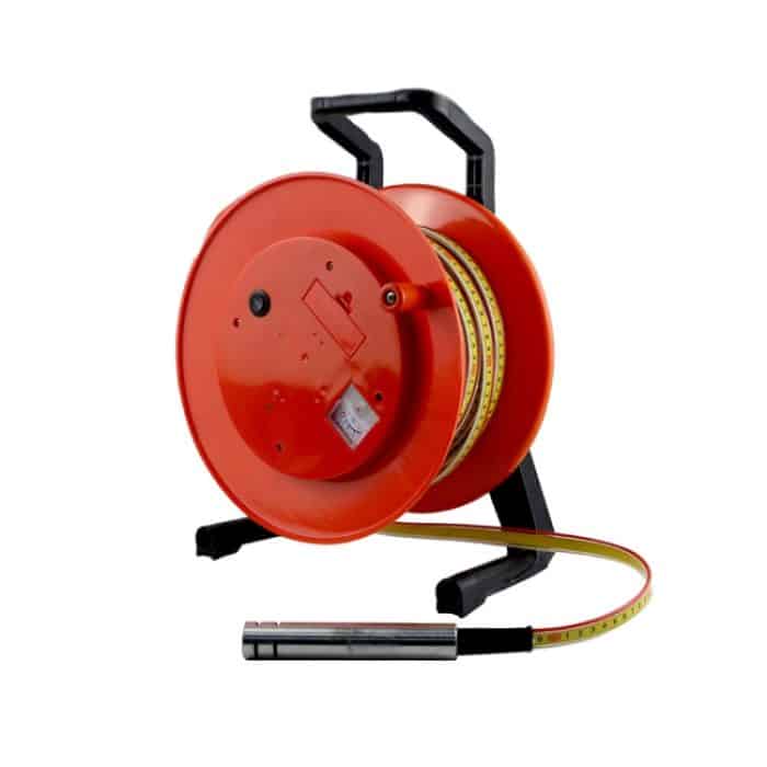 Stahllineal Wasserstandsmessgerät Bohrloch-Wasserstandsmessgerät Schichtabrechnungsinstrument, 10 Meters, 20 Meters, 30 Meters, 50 Meters, 100 Meters – Bild 1