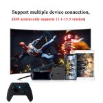 CX-X1 2,4 GHz + Bluetooth 4.0 Wireless Game Controller Griff für Android / iOS / PC / PS3, Single Handle (Black), Handle + Bracket (Black), Handle + Bracket + Receiver (Black), Single Handle (Blue), Handle + Bracket (Blue)... – Bild 5