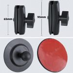 Gebogene selbstklebende Auto-Instrumententischhalterung, Auto-Handyhalterung, Kunststoff-Klemmarm. Stil:, Small 4 Claw, Large 4 Claw, Plastic Clamp Arm – Bild 3